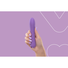 Вібратор з підігрівом – FairyGasm WowGenie Violet – нагрів до 42 °C, 9 режимів вібрації