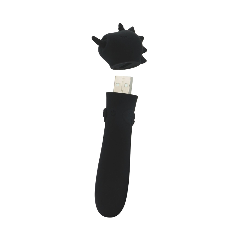 Віброкуля-єдиноріжка для клітора Unihorn USB Bullet Wild Spirit з USB-зарядкою та 10 режимами