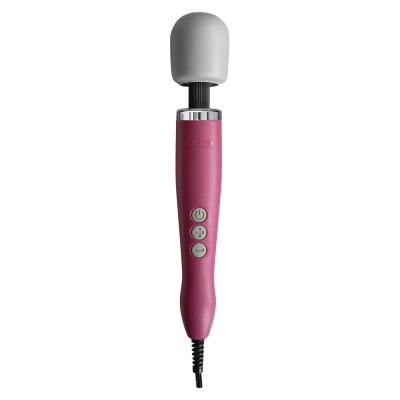 Вібромасажер – DOXY Original Pink – працює від мережі 220В, 7 рівнів вібрації + 7 пульсацій