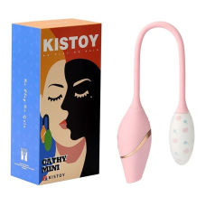 Віброяйце 2в1 – KISTOY Cathy Mini – вакуум + вібрація на гнучкому зчепленні, підігрів