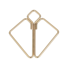 Затискачі для сосків з важкою підвіскою LOCKINK Nipple Clamps with Heavy Pendant - Golden