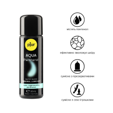Змазка на водній основі Pjur Aqua Panthenol 30 мл з пантенолом, догляд та зволоження