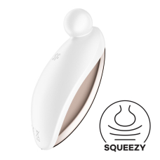 Зовнішній стимулятор – Satisfyer Spot On 2 White – гнучкий відросток, 12 унікальних режимів