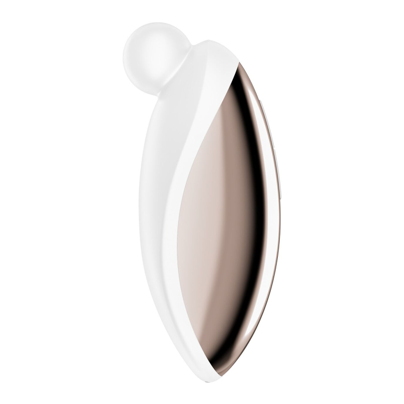 Внешний стимулятор – Satisfyer Spot On 2 White – гибкий отросток, 12 уникальных режимов