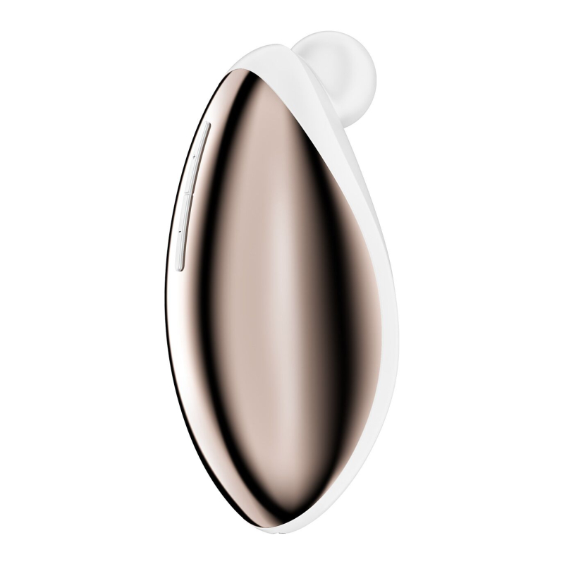 Внешний стимулятор – Satisfyer Spot On 2 White – гибкий отросток, 12 уникальных режимов
