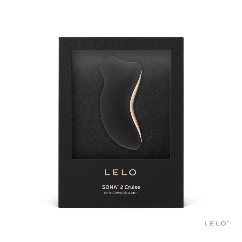 Звуковий стимулятор клітора – LELO SONA 2 Black – 12 режимів