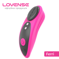 Смарт вібратор у трусики Lovense Ferri – магнітне кріплення, дистанційне керування на відстані з телефона