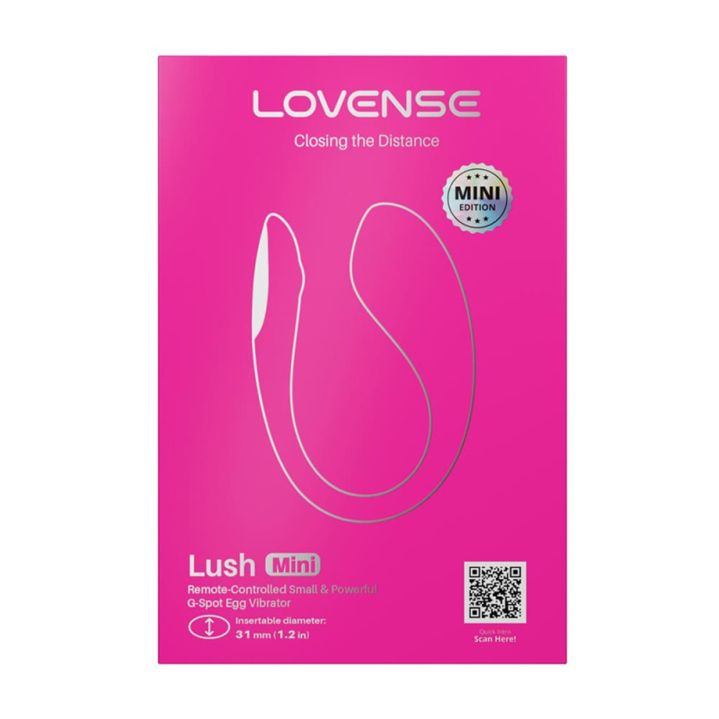 Lovense Lush Mini – віброяйце для стимуляції точки G з керуванням через додаток Lovense Remote