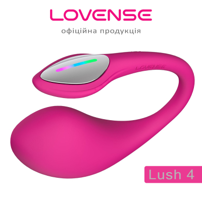 Lovense Lush 4 – віброяйце для стимуляції точки G з керуванням через додаток Lovense Remote