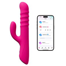 Смарт Rabbit-вібратор Lovense Velvo з масажними кульками, обертальним стимулятором точки G та керуванням через додаток
