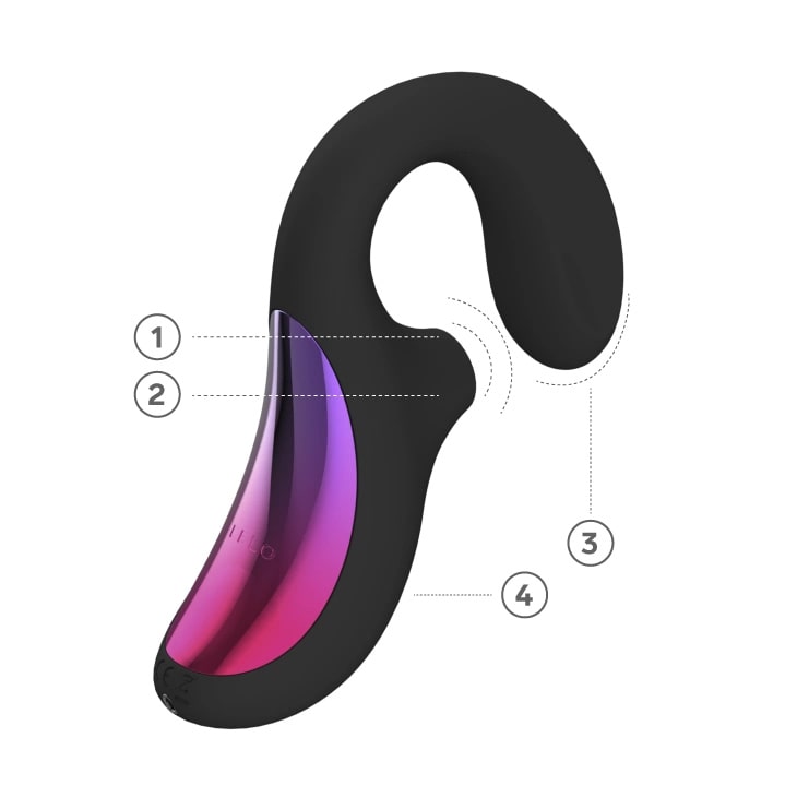 Подвійний вібратор LELO ENIGMA™ Cruise Black