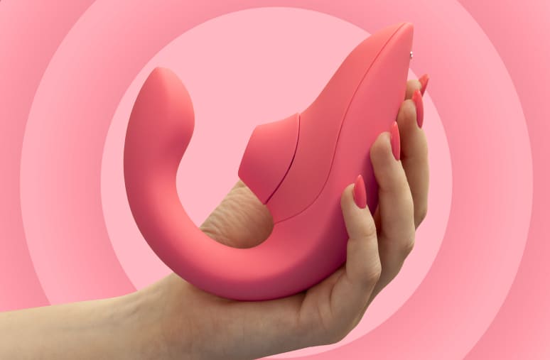 Гнучкий та легкий Womanizer Blend Vibrant створений повторювати природні вигини тіла