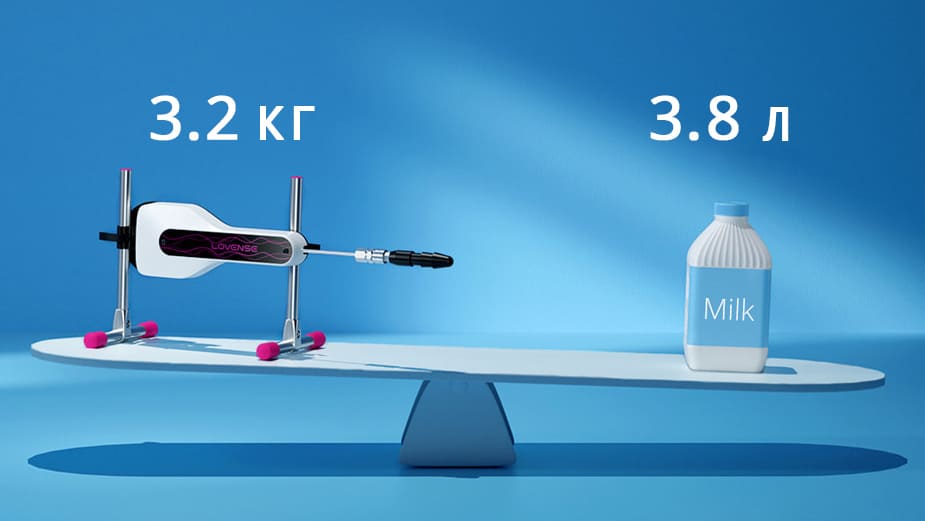 Lovense Mini Sex Machine легка та зручна у використанні